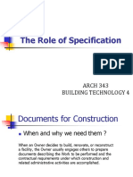 Building Technology 4 Specs Writing Slides 01