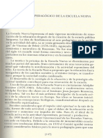 El Pensamiento Pedagógico de La Nueva Escuelagadotti PDF