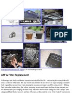 VW Passat B5 ATF Fluid & Filter Change.pdf