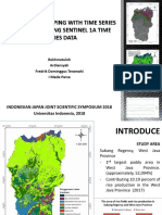 Paddy Field Mapping With Sentinel 1a Data