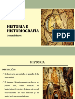 Historia e Historiografía
