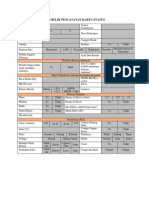 Formulir Pencatatan Kartu Status