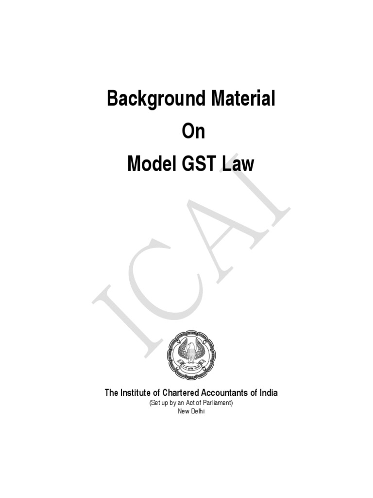 GST TAx PDF PDF Territorial Waters Taxes