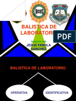 Balistica de Laboratorio y Peritajes