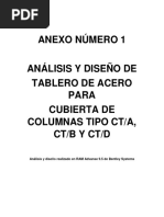 Anexo Número 1: Análisis y Diseño Realizado en RAM Advanse 9.5 de Bentley Systems