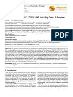 Overlapping ISO/IEC 17025:2017 Into Big Data: A Review and Perspectives