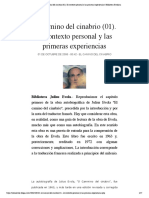 El Camino Del Cinabrio (01) - El Context... Ras Experiencias - Biblioteca Evoliana PDF