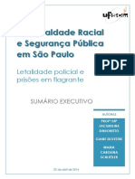 Desigualdade Racial e Segurança Pública Em São Paulo