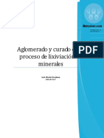 METSOLVER - Aglomerado y Curado en El Proceso de Lixiviacion de Minerales PDF