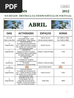Relatório Sobre Conferências