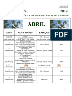 Relatório Sobre Conferências