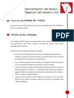 Modulo 4 Implementacion Del Nuevo Regimen Del Servicio Civil PDF