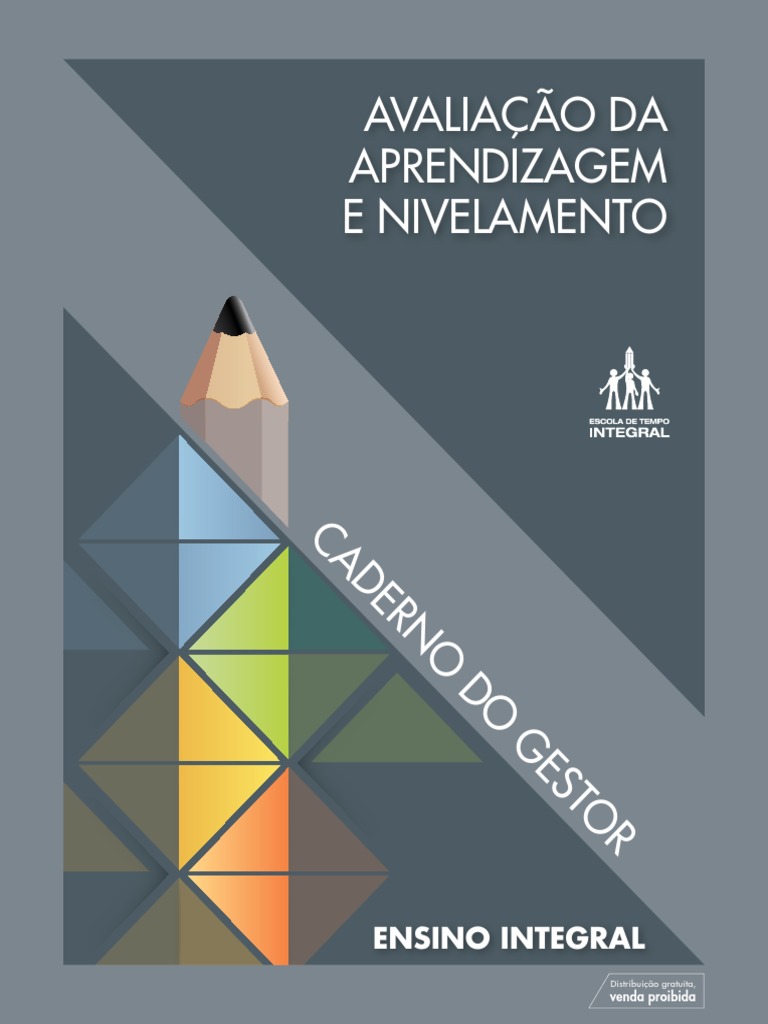 Caderno de Avaliao Da Aprendizagem e Nivelamento PDF | PDF ...