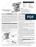 Manual Do Motor Asp 52 em Português-Raridade