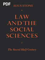 Law and The Social Sciences in The Second Half Century PDF