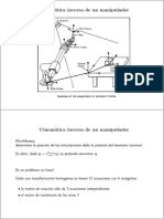 Cinem Atica Inversa de Un Manipulador: Problema