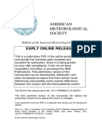 American Meteorological Society: Early Online Release