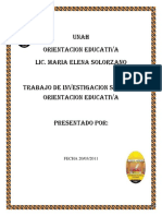 Orientacion Vocacional