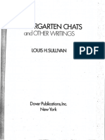 Sullivan - Kindergarten Chats and Other Writings