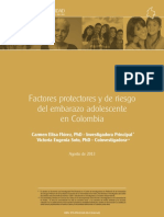 5 - Factores Protectores y de Riesgo Del Embarazo en Colombia PDF