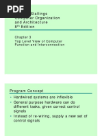 Top Level View of Computer Function and Interconnection