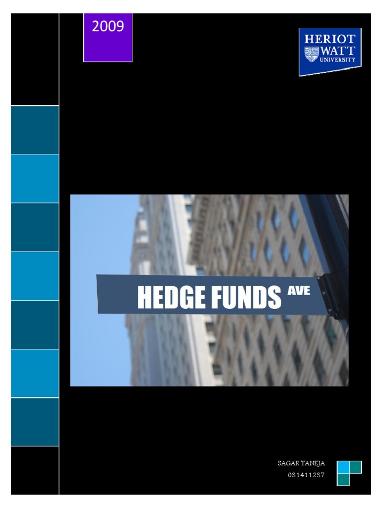 Hedge Funds Pdf Hedge Fund Investment Fund