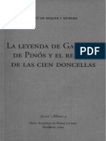 (Sèrie Minor, 9) Martí de Riquer i Morera - La Leyenda de Galcerán de Pinós y el rescate de las cien doncellas-Reial Acadèmia de Bones Lletres de Barcelona (2004).pdf