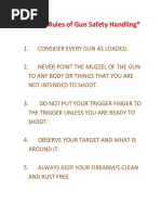 Glock Pistol Inspection Checklist | PDF | Military Technology | Firearms