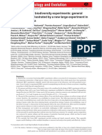 Designing Forest Biodiversity Experiments: General Considerations Illustrated by A New Large Experiment in Subtropical China