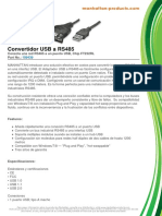 Datasheet Cable rs485