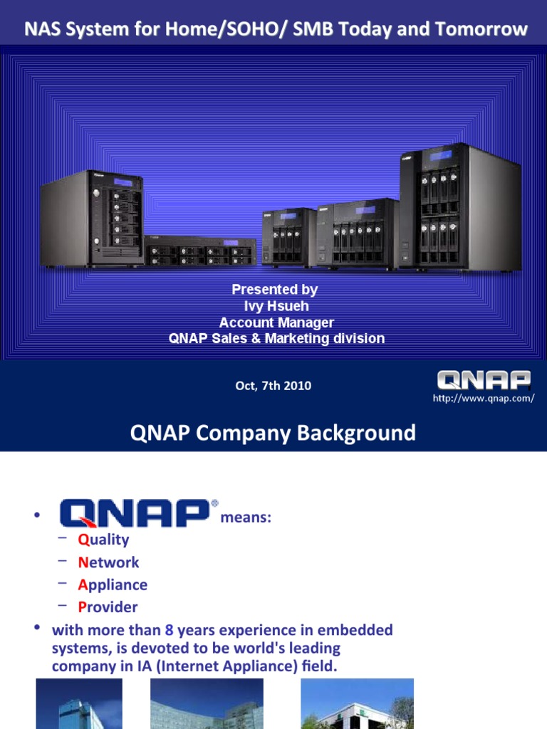 QNAP NAS Systems Overview and Market Insights | PDF | Cloud Computing ...