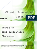 Climate Responsive Urban Design