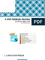 8 Step Problem Solving: 5S Office Area Ftap