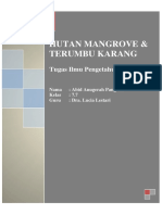 Hutan Mangrove Dan Terumbu Karang