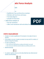 152lecture 1 1 Static Force Analysis of Planar Mechanism PDF