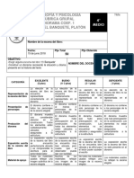 Rúbrica Diorama Libro El Banquete de Platón 4° Medio Coef. 1 2018 PDF