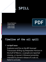 BP Oil Spill: Group Members