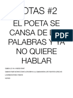 NOtas de Clase de Poesia#2 PDF