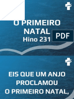 231 - o Primeiro Natal - Eis Que Um Anjo Proclamou NV