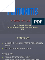 Peritonitis