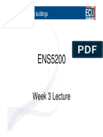 Week 3 Lecture: Thermal Loads in Buildings