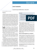 Prophylaxis of Migraine Headache: The Case