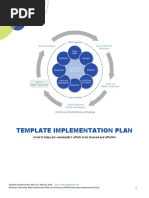 Template Implementation Plan: Assess Needs & Resources Evaluate Actions