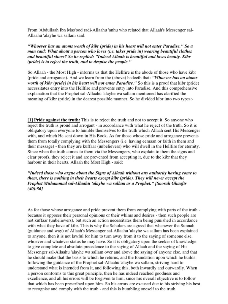 From | PDF | Prophets And Messengers In Islam | Religious Belief And ...