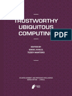 Trustworthy Ubiquitous Computing PDF