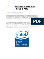 Intel&Amd-Procesadores