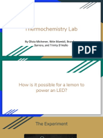 Thermochemistry Lab