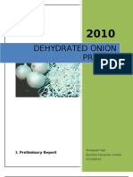Dehydrated Onion