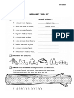 Worksheet Made of PDF