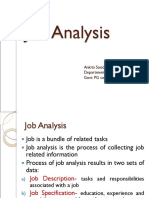 Job Analysis 2017